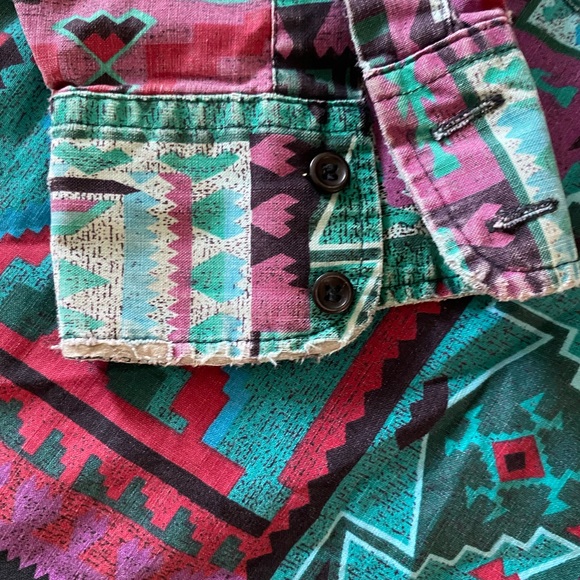 Vintage frontier series button up - Picture 3 of 5